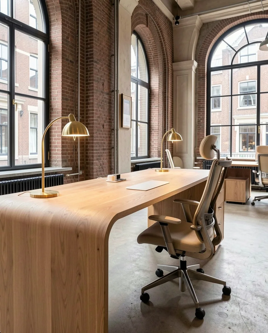 Ergonomische werkplek details bij Varenelle