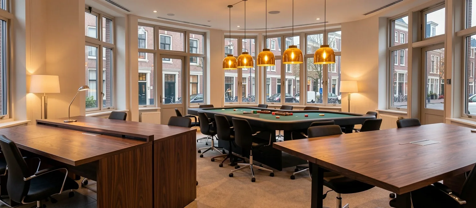 Interieur van Varenelle aan het Lange Voorhout in Den Haag
