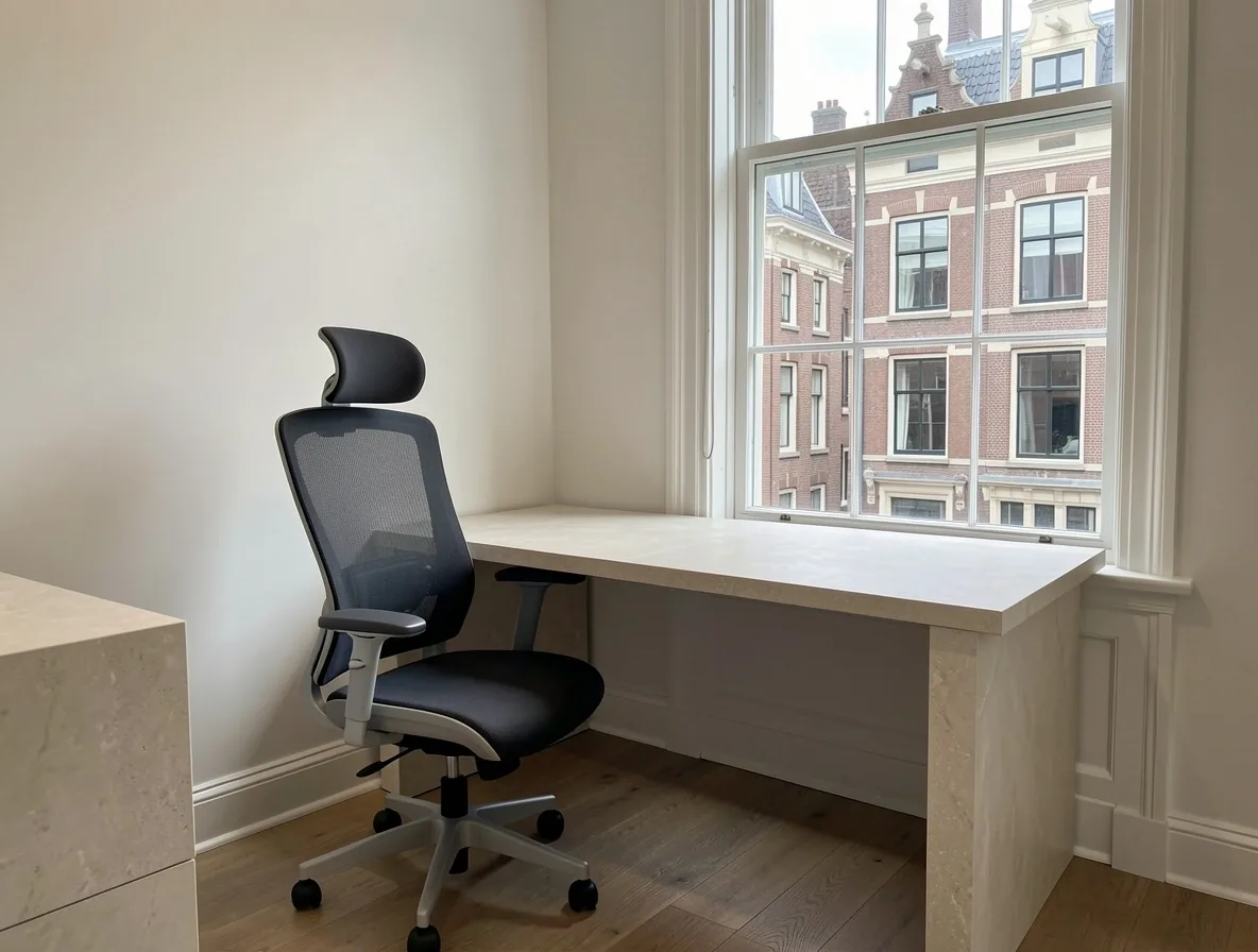 Verfijnde werkplek bij Varenelle