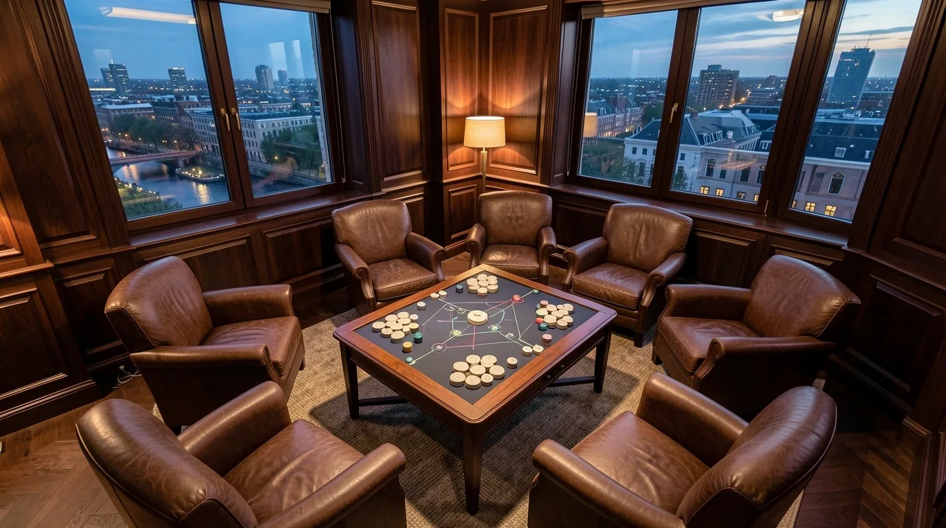 Exclusieve ambiance van de Varenelle business club